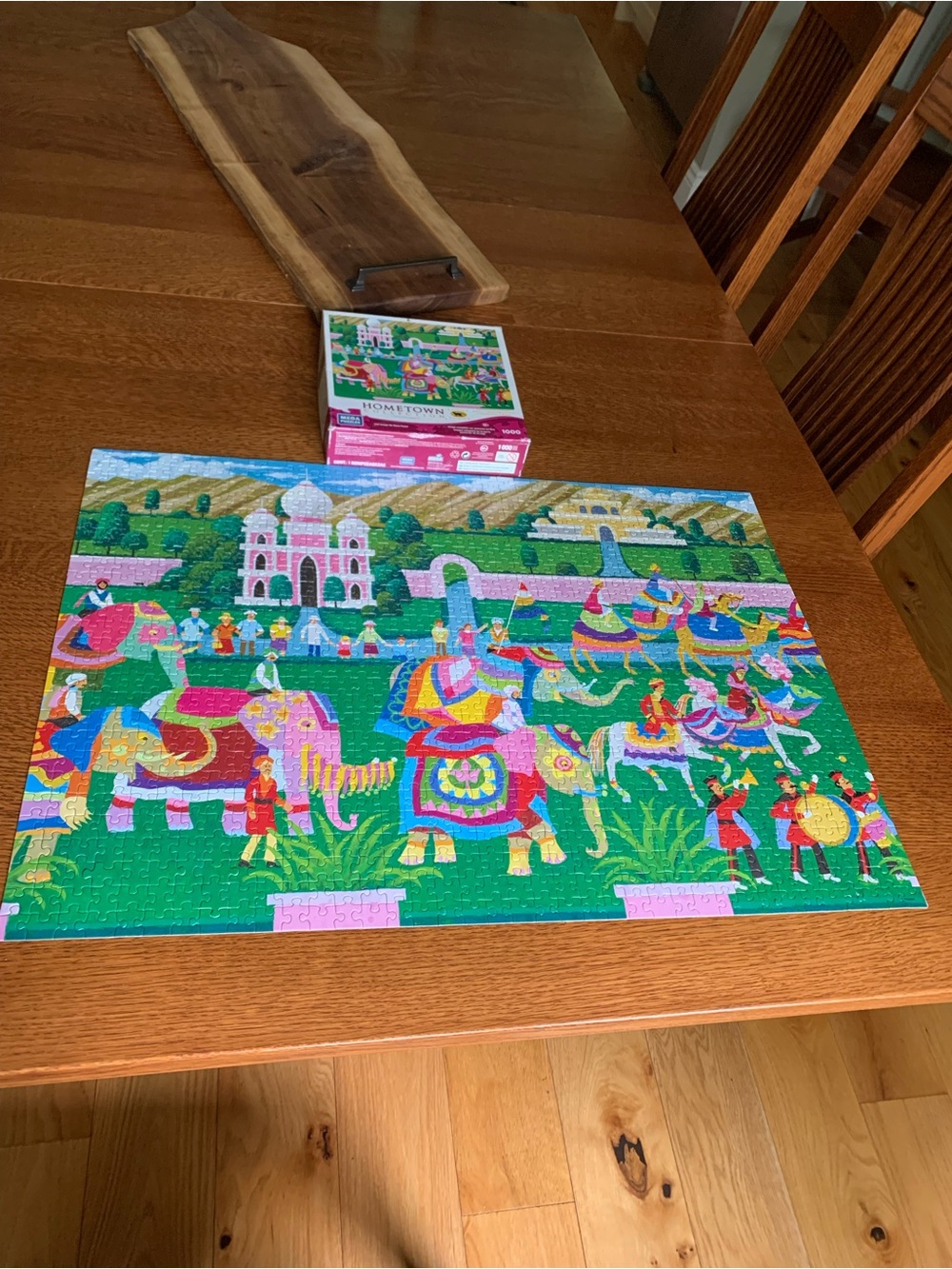 PICK ANY 3 FOR $10 - Hometown Elephant Parade Jigsaw Puzzle